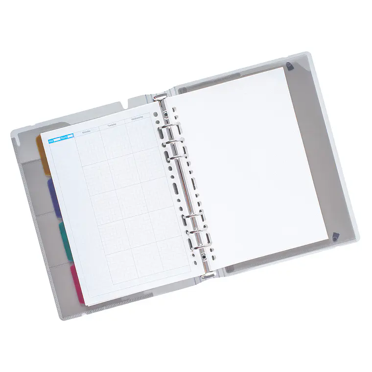 AGENDA A5 BLANCO C/HOJA DE REPUESTO (18 x 23,5 x 2,9 cm) 3