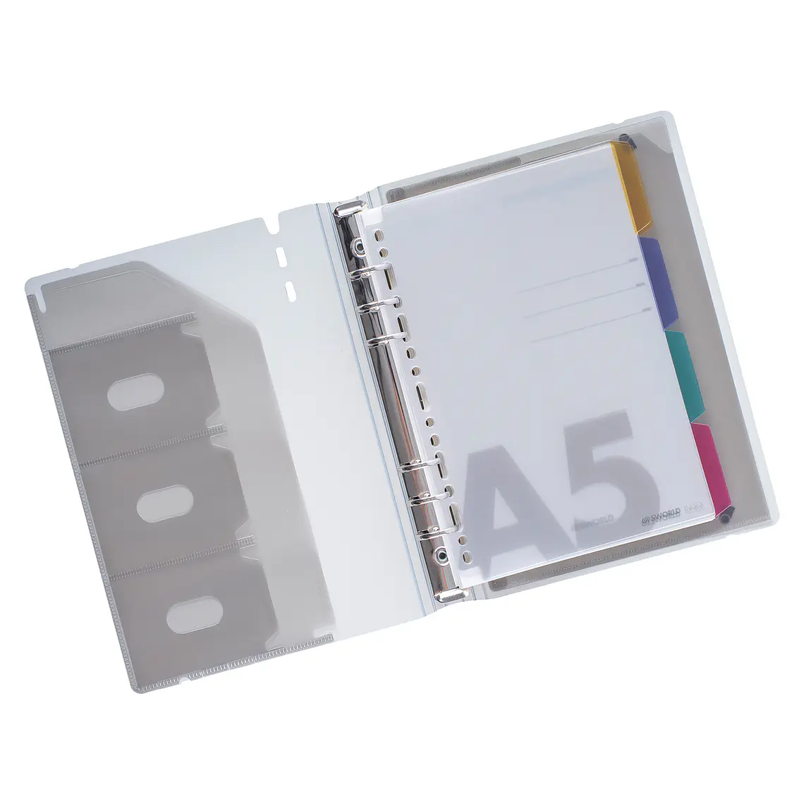 AGENDA A5 BLANCO C/HOJA DE REPUESTO (18 x 23,5 x 2,9 cm) 4