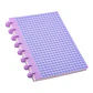 CUADERNO A5 CELESTE CON TEXTURA VIOLETA (20 x 26 x 2,2 cm) - Miniatura 5