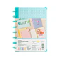 CUADERNO A5 CELESTE CON TEXTURA CELESTE (20 x 26 x 2,2 cm) - Miniatura 1