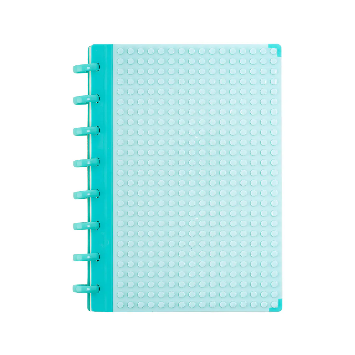 CUADERNO A5 CELESTE CON TEXTURA CELESTE (20 x 26 x 2,2 cm) 3
