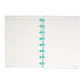CUADERNO A5 CELESTE CON TEXTURA CELESTE (20 x 26 x 2,2 cm) - Miniatura 4
