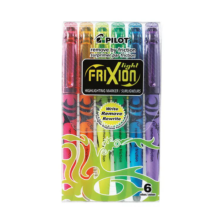 SET DESTACADORES FRIXION LIGHT (6 DESTACADORES) 1