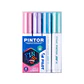 PINTOR SET METALIZADO PUNTA MEDIA (4 UNIDADES) - Miniatura 1