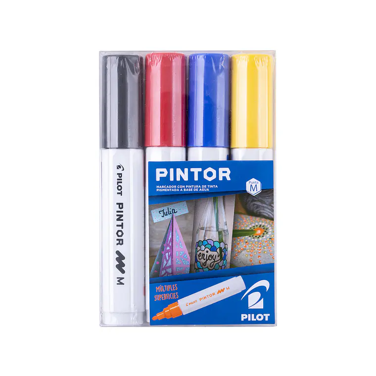 PINTOR SET PUNTA MEDIA (4 UNIDADES) 1