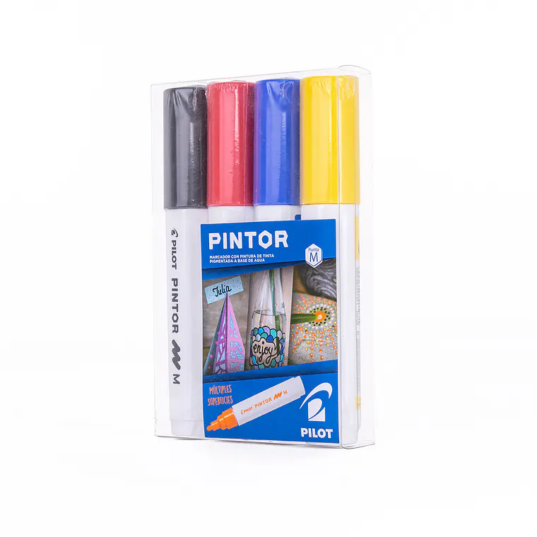 PINTOR SET PUNTA MEDIA (4 UNIDADES) 3