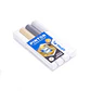 PINTOR SET BLANCO, NEGRO, DORADO, PLATEADO PUNTA FINA (4 UNIDADES) - Miniatura 2