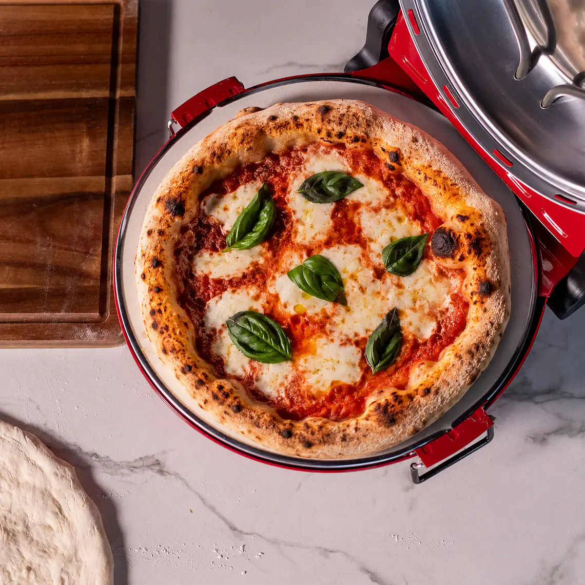 HORNO PIZZA RAVELLO FDV ROJO (350 x 346 x 172 mm) 3