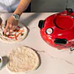 HORNO PIZZA RAVELLO FDV ROJO (350 x 346 x 172 mm) - Miniatura 6