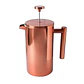 CAFETERA PRENSA FRANCESA SIMPLE COOK BOLONIA COBRE (210 x 105 x 105 mm) - Miniatura 5