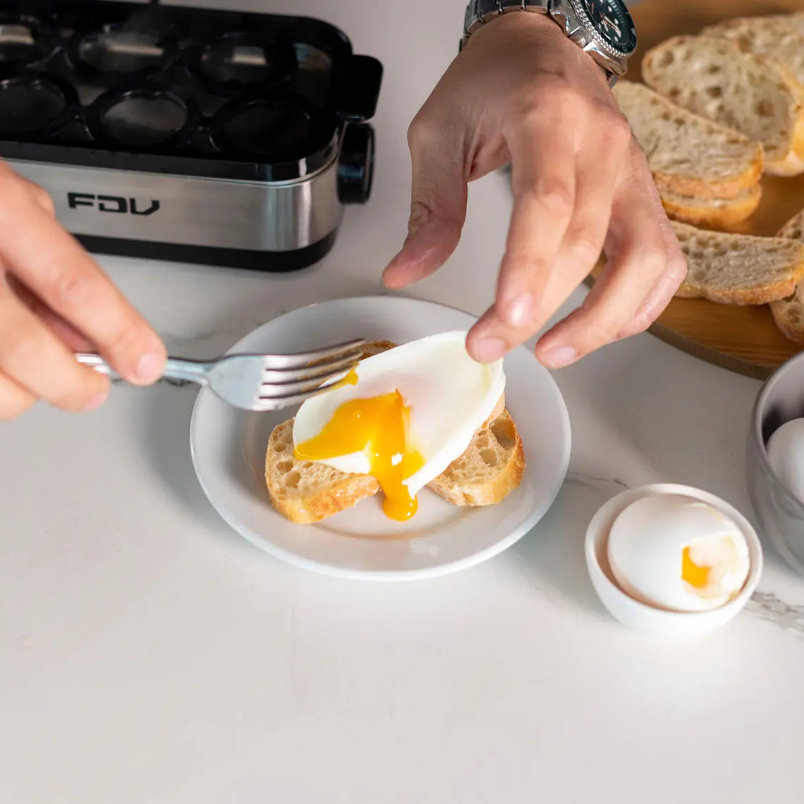 HERVIDOR DE HUEVOS FDV MASTER EGG (130 x 226 x 108 mm) 11
