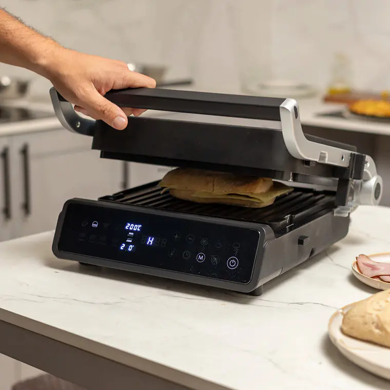SANDWICHERA Y PARRILLA GRILL 2 EN 1 PETRA FDV (362 × 376 × 179 mm) 1