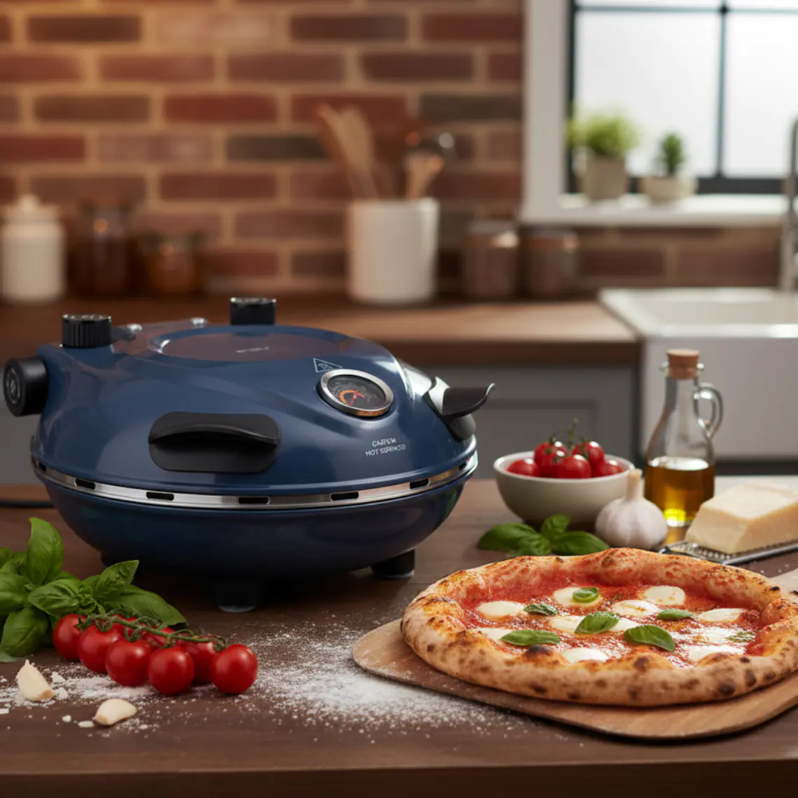 HORNO PIZZA NAPOLES AZUL FDV (350 X 346 X 172 mm) 8