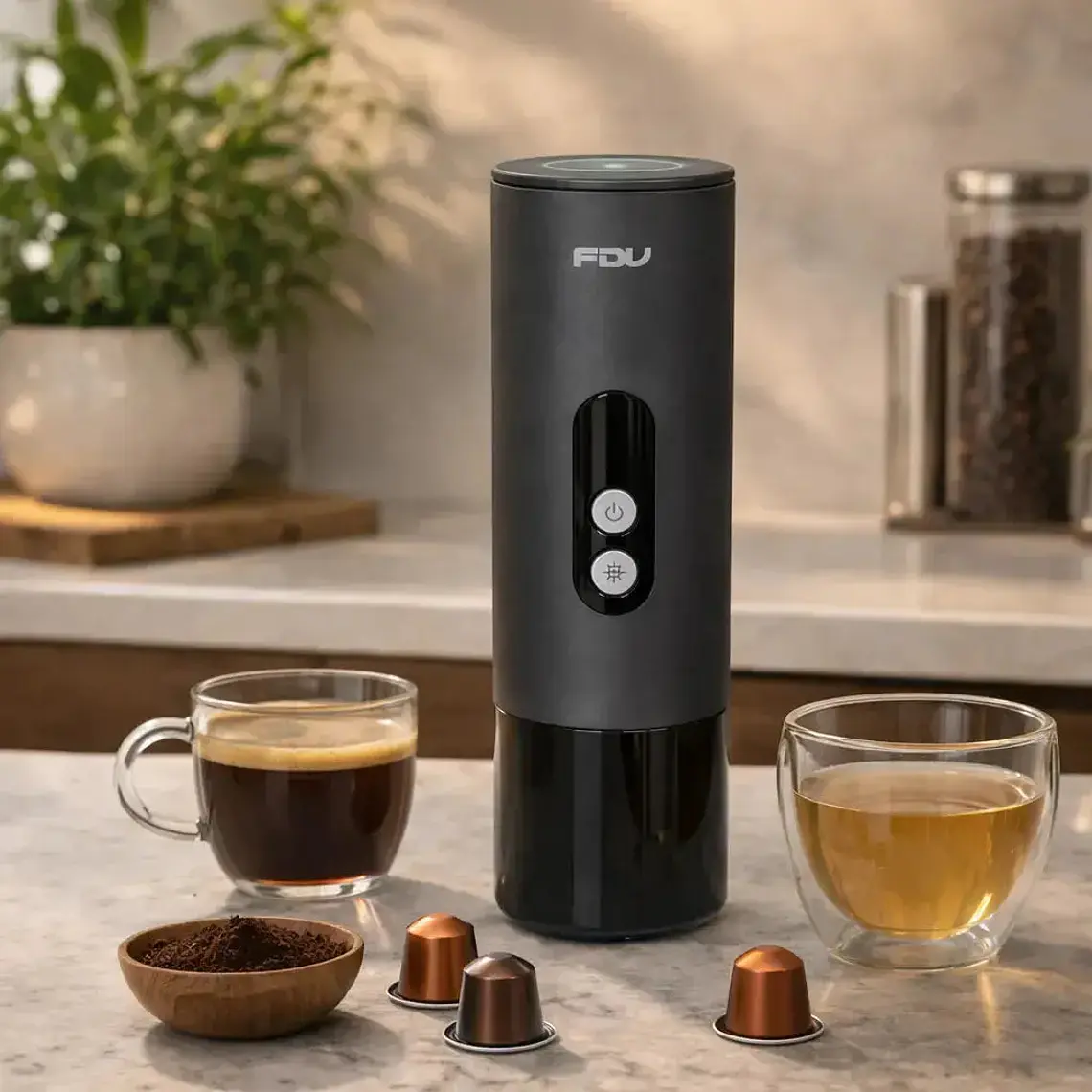 CAFETERA PORTABLE KENIA FDV (230 x 73 x 73 mm) 1