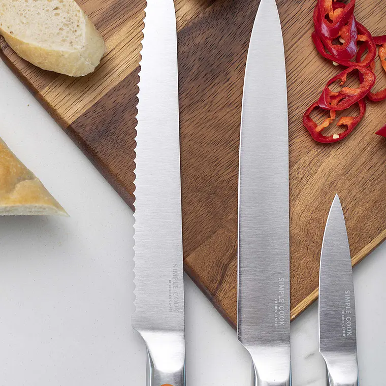 SET CUCHILLOS SIMPLE COOK ALPES (5 PIEZAS) 3