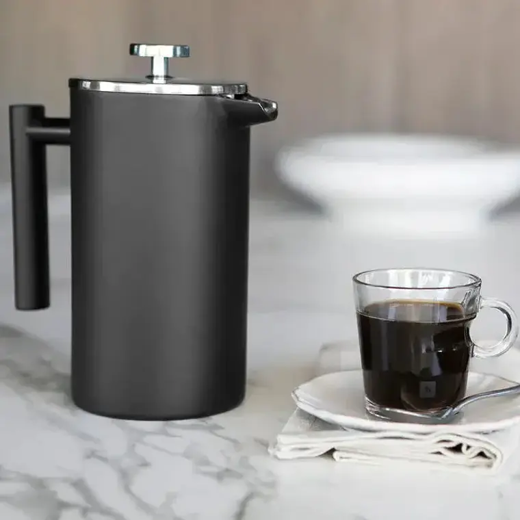 CAFETERA PRENSA FRANCESA SIMPLE COOK BOLONIA NEGRA (210 X 105 X 105 mm) 2