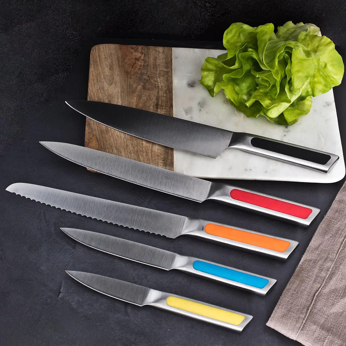 SET CUCHILLOS SIMPLE COOK ALPES (5 PIEZAS) 7