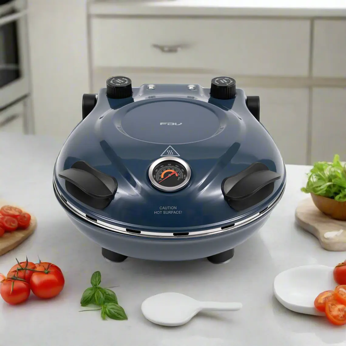 HORNO PIZZA NAPOLES AZUL FDV (350 X 346 X 172 mm) 26