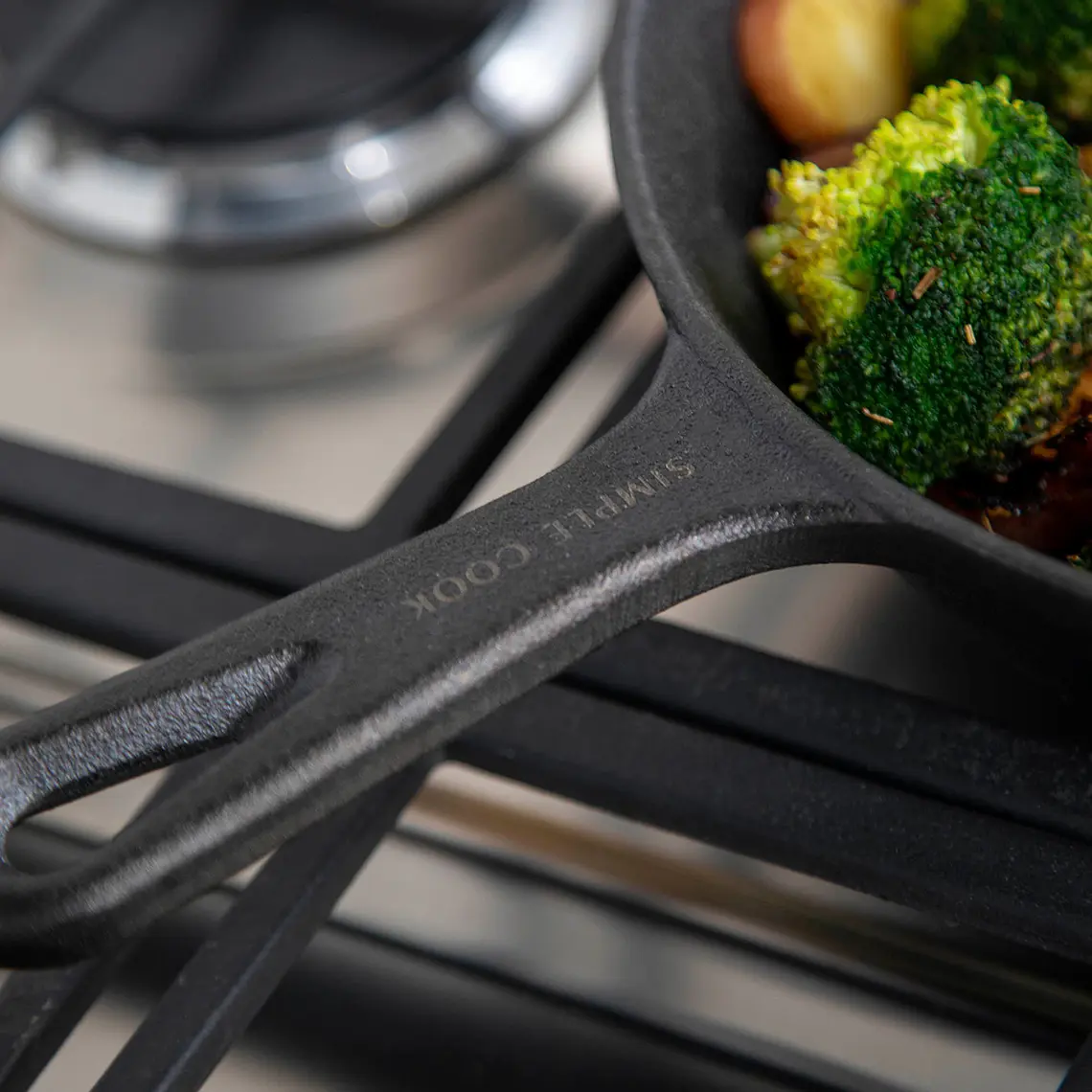 SARTÉN FERRO HIERRO FUNDIDO SIMPLE COOK (26 cm) 2