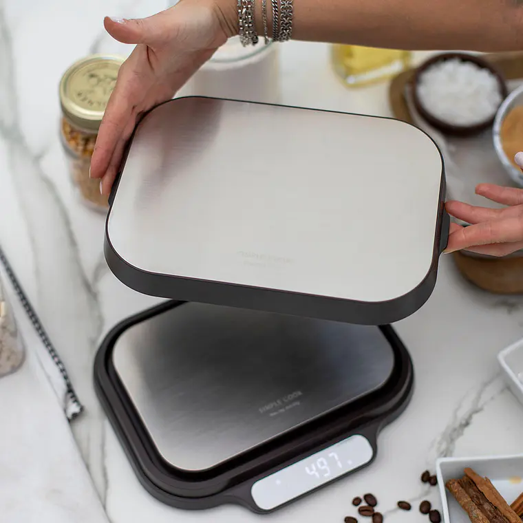 BALANZA DIGITAL SIMPLECOOK 2 ESCALAS AMBERES (40 X 240 X 200 mm) 18