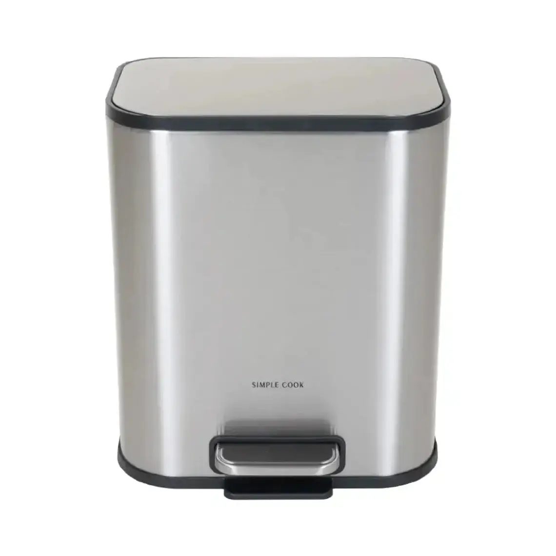 BASURERO 5L MATE CON PEDAL SIMPLE COOK (36,5 x 29,3 x 42,5 cm) 6