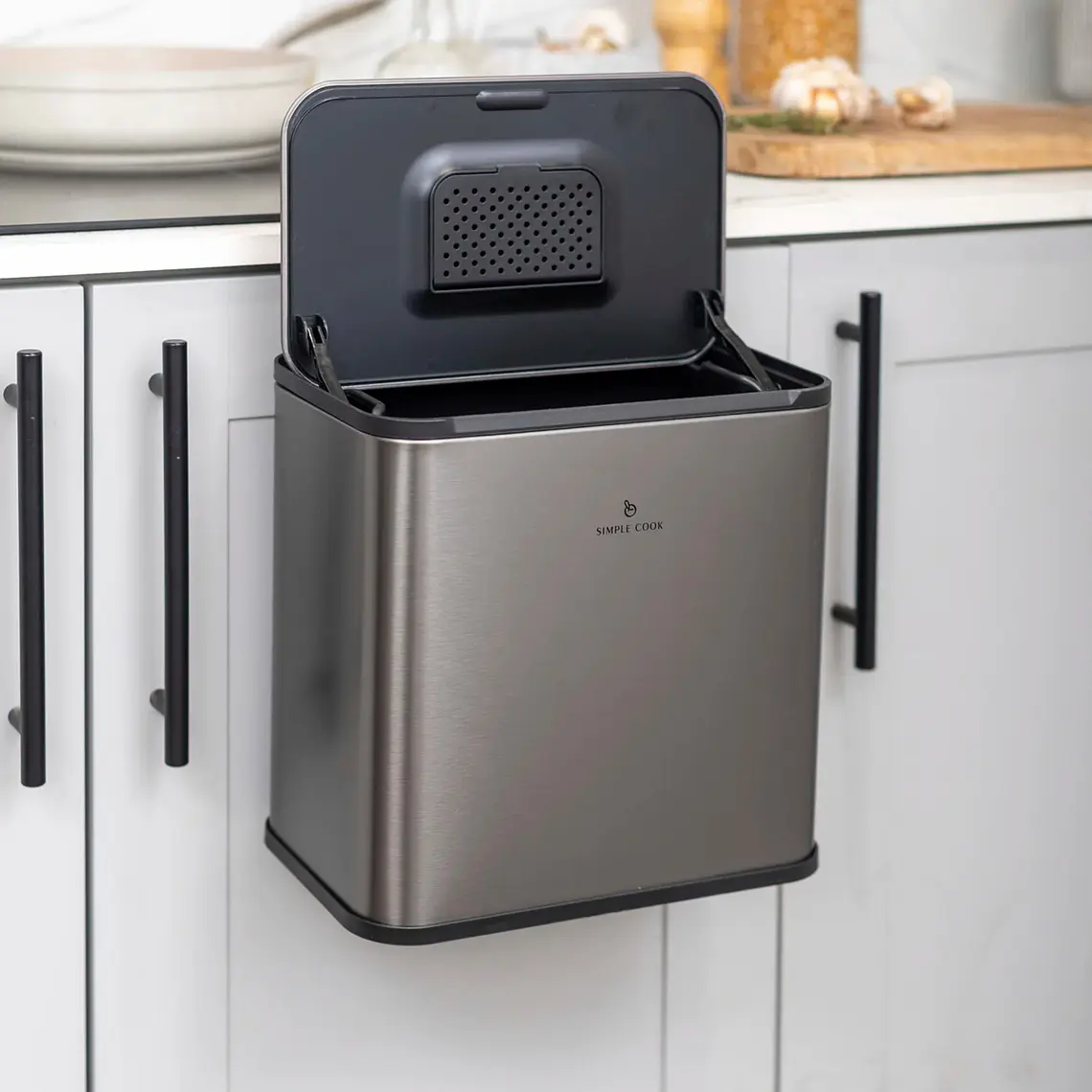 BASURERO 5L SIMPLE COOK (250 x 249 x 155 mm) 9