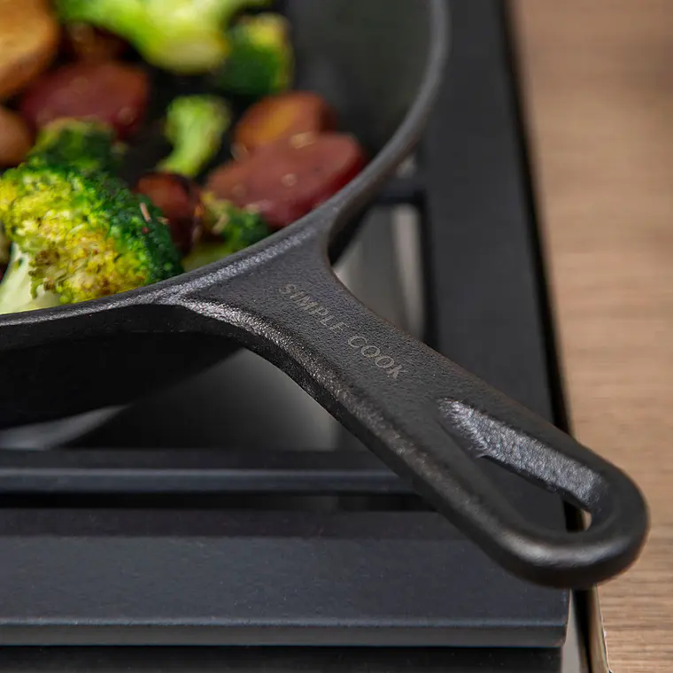 SARTÉN FERRO HIERRO FUNDIDO SIMPLE COOK (26 cm) 7