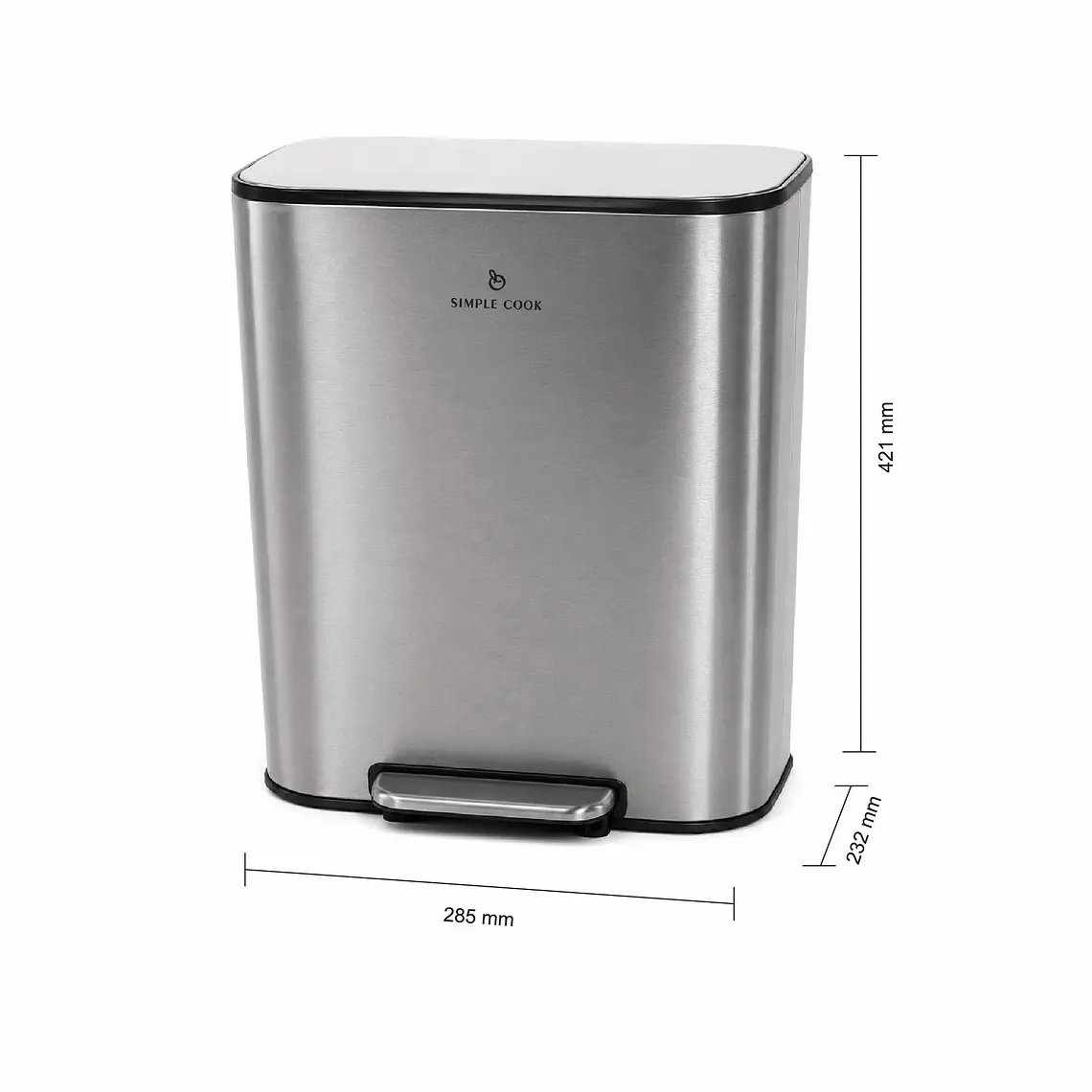BASURERO MATE SIMPLE COOK (12 LTS) 11