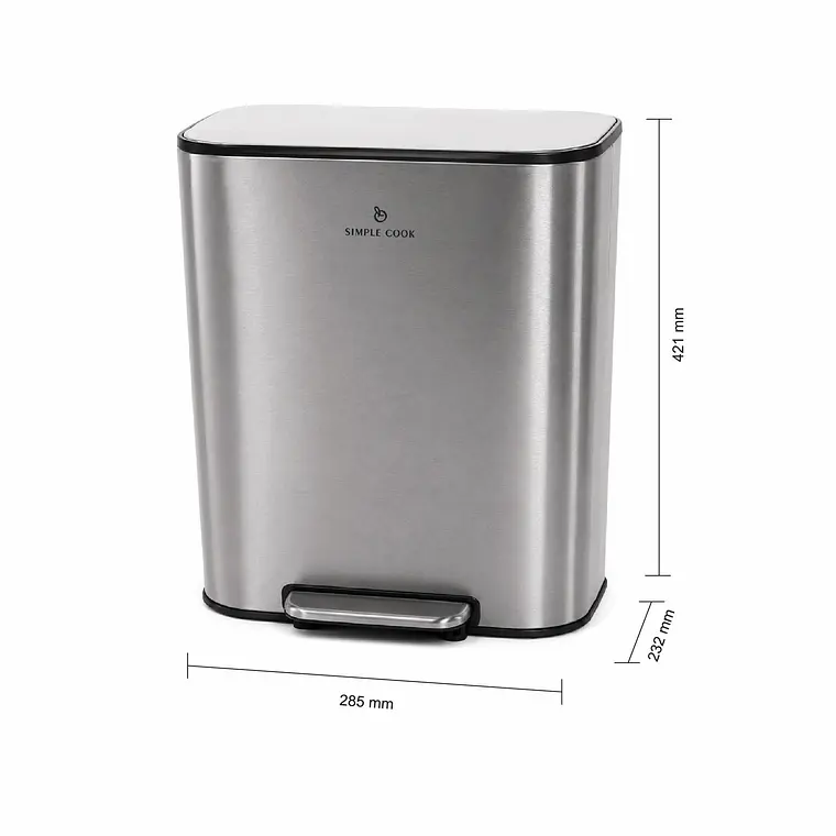 BASURERO MATE SIMPLE COOK (12 LTS) 11