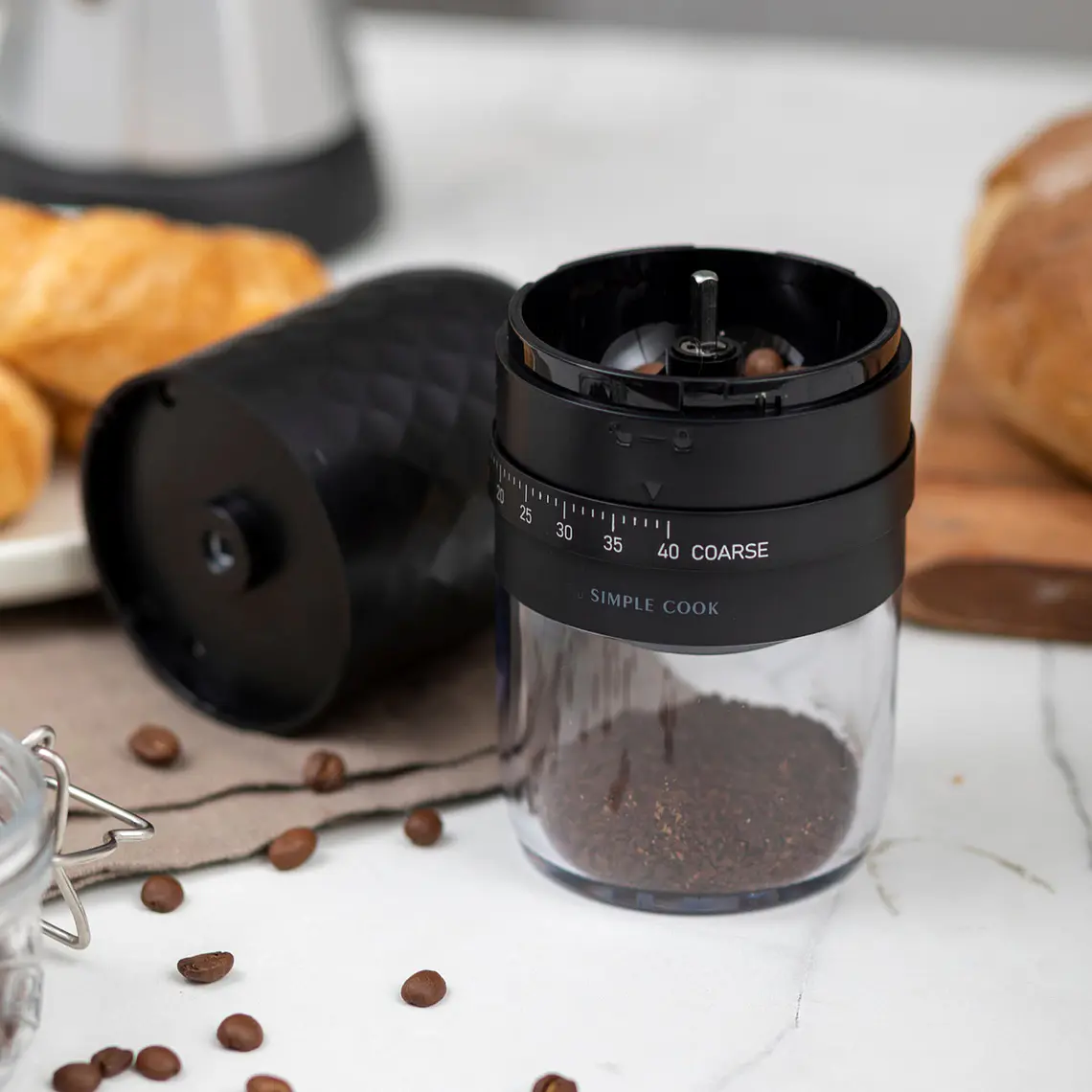 MOLINILLO DE CAFÉ Y ESPECIAS SÁMARA SIMPLECOOK (186 x 86 mm) 10