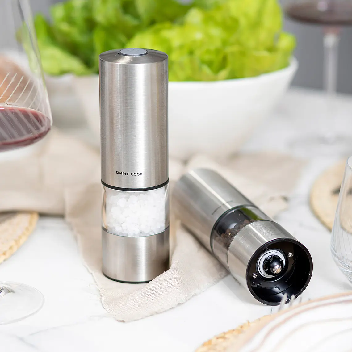 SALERO PIMENTERO RECARGABLE POWER SPICE SIMPLECOOK (175 x 52 x 52 mm) 2