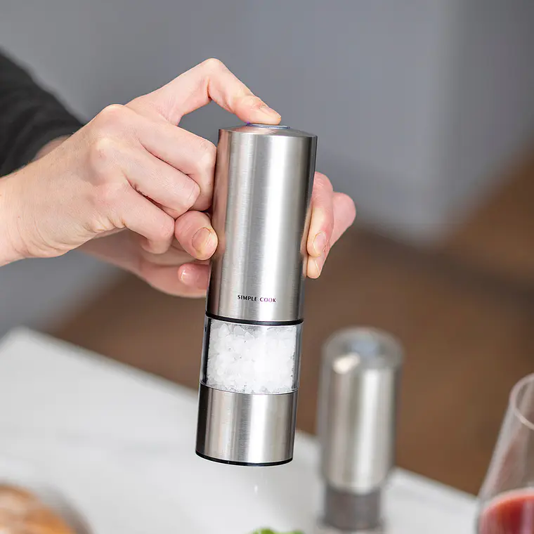 SALERO PIMENTERO RECARGABLE POWER SPICE SIMPLECOOK (175 x 52 x 52 mm) 12