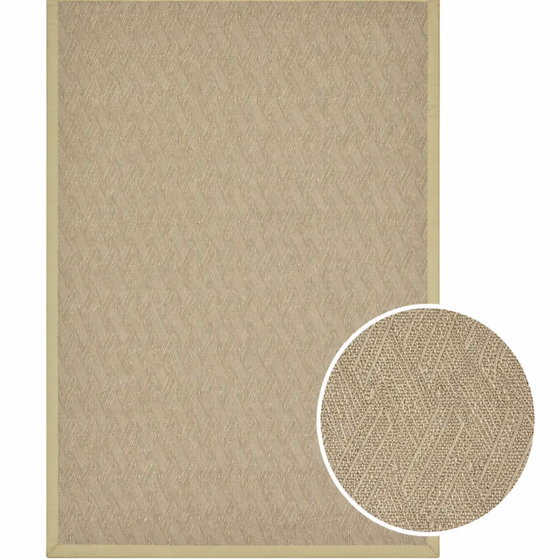 ALFOMBRA SIENA BORDE BEIGE (1,5 X 2,4 MTS) 1