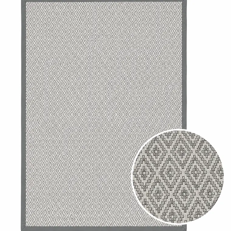 ALFOMBRA TRENTO BORDE GRIS (1,5 X 2,4 MTS) 1
