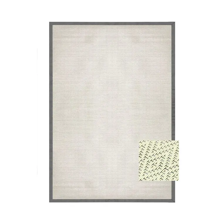 ALFOMBRA AURA BORDE GRIS (1,5 X 2,4 MTS) 1