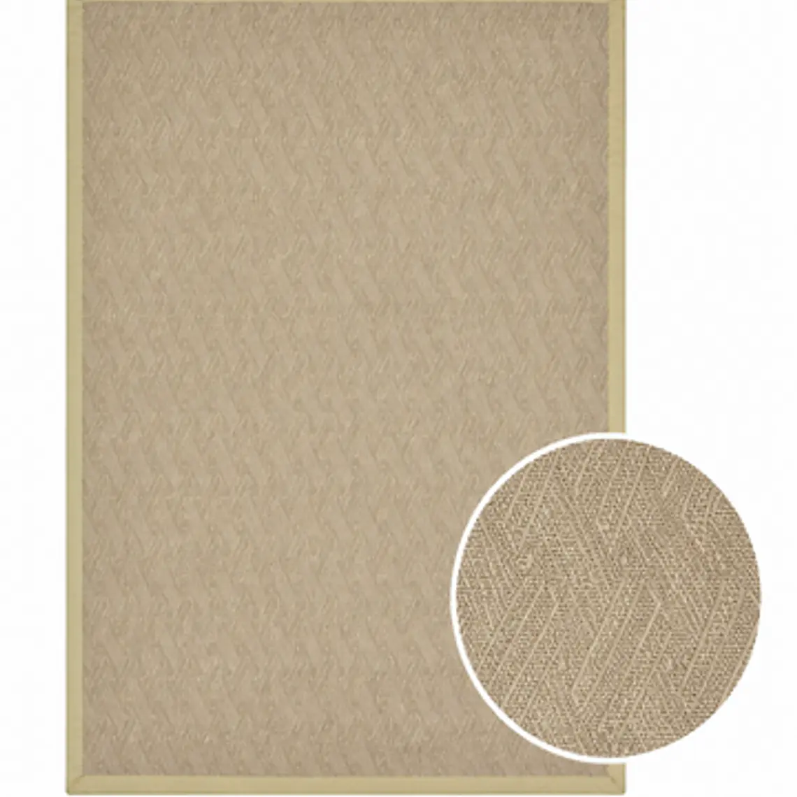 ALFOMBRA SIENA BORDE BEIGE (2 x 3 MTS) 1
