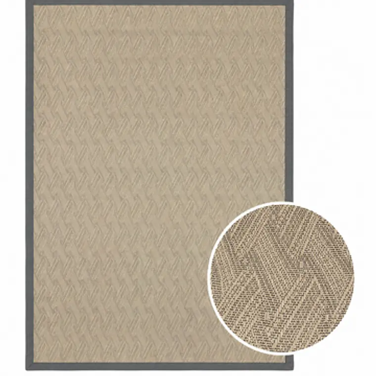 ALFOMBRA SIENA BORDE CAFÉ (2 X 3 MTS) 1