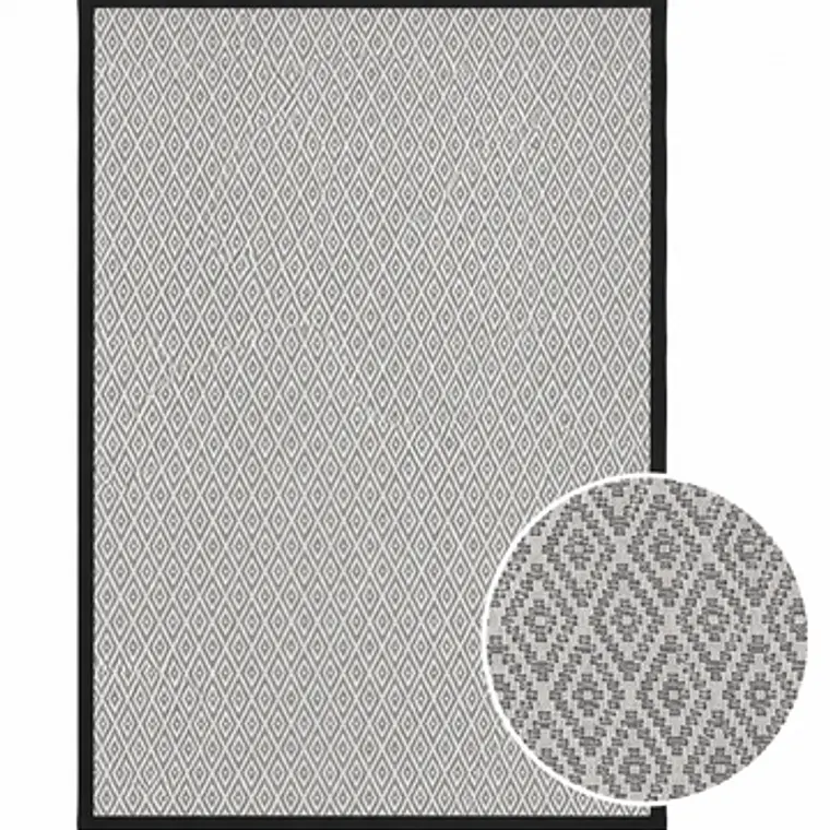 ALFOMBRA TRENTO BORDE NEGRO (2 X 3 MTS) 1