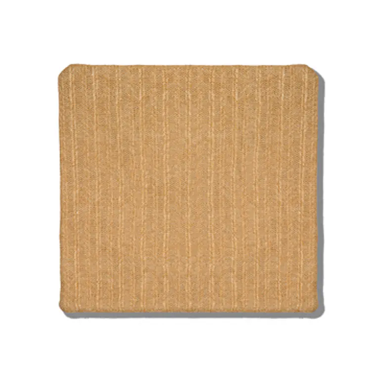 FUNDA DE COJIN DE RAFIA BEIGE LINEAS (45 X 45 CM) 1