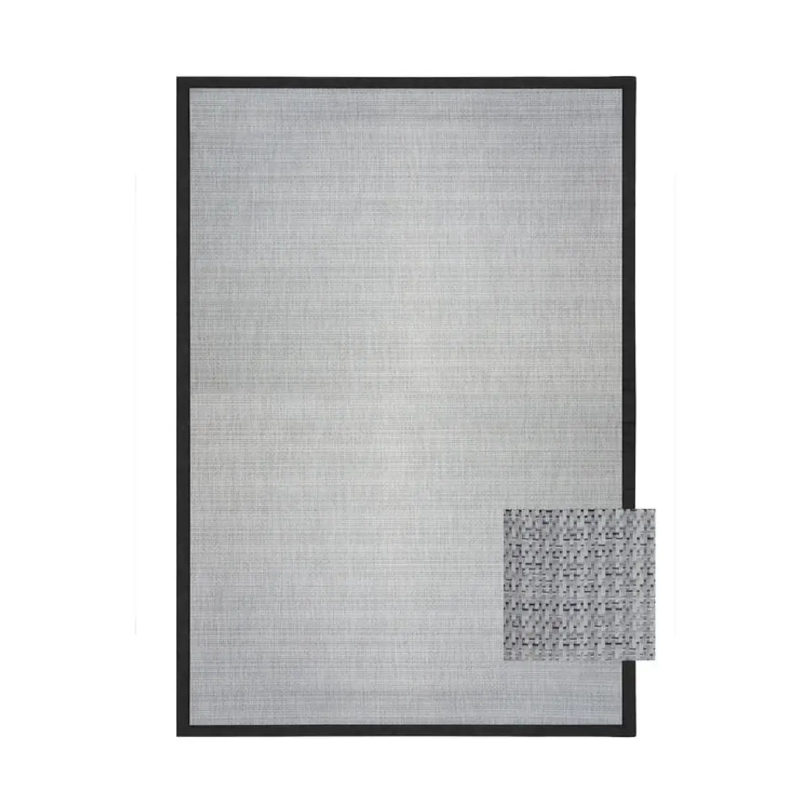ALFOMBRA ZUMA BORDE NEGRO (2,5 X 3,5 MTS) 1