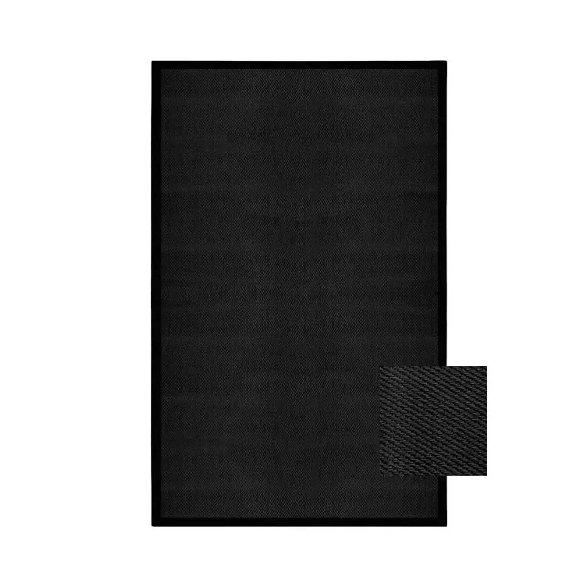 ALFOMBRA JADE BORDE NEGRO (2,5 X 3,5 MTS) 1