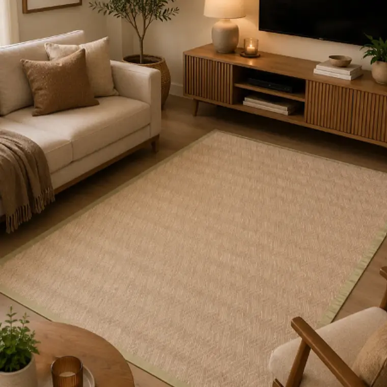 ALFOMBRA SIENA BORDE BEIGE (1,5 X 2,4 MTS) 2