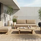 ALFOMBRA ALMA BORDE BEIGE (1,5 X 2,4 MTS) - Miniatura 2