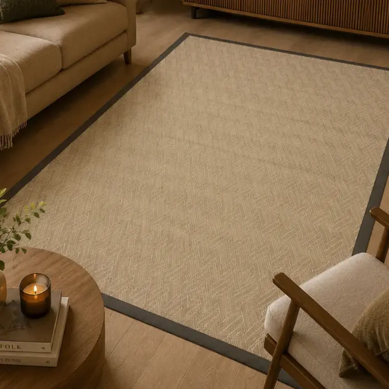 ALFOMBRA SIENA BORDE CAFÉ (2 X 3 MTS) 2