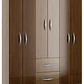 CLOSET 6 PUERTAS 2 CAJONES (138 x 37 x 172 CM) - Miniatura 1