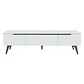 RACK PARA TV REIMS BLANCO (180 X 40 X 50 CM) - Miniatura 1