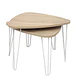 MESAS NIDO VINTAGE (57 X 56 X 39 I 57 X 56 X 44 CM) - Miniatura 1