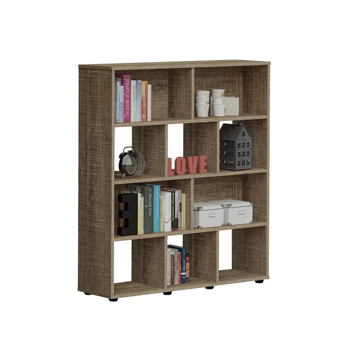 ESTANTE BOOK CANELA (91 X 25 X 109 CM) 1