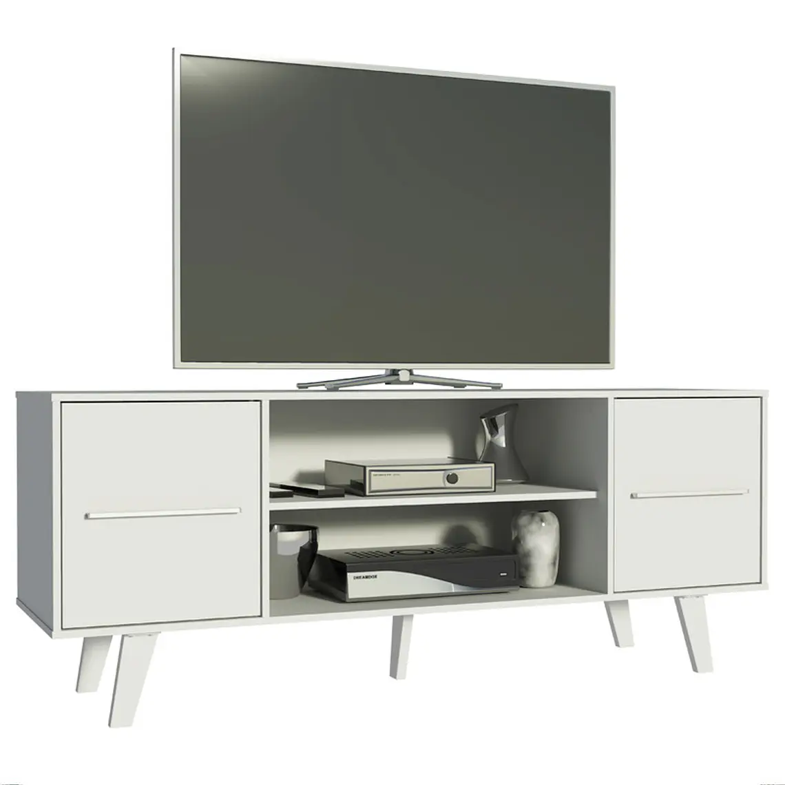 RACK PARA TV COPENHAGEN BLANCO (136 X 39 X 54 CM) 1