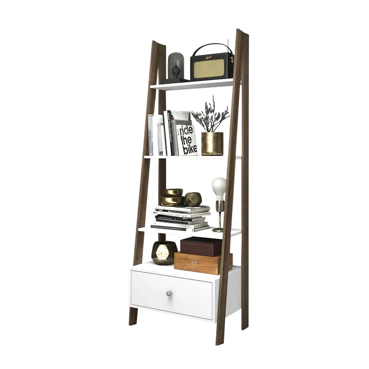 ESTANTE ATRI BLANCO-RUSTICO (63 X 40 X 180 CM) 1